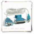 USB 2.0 a 9/25 pines Cable RS232 en serie Adaptador DB9 / DB25